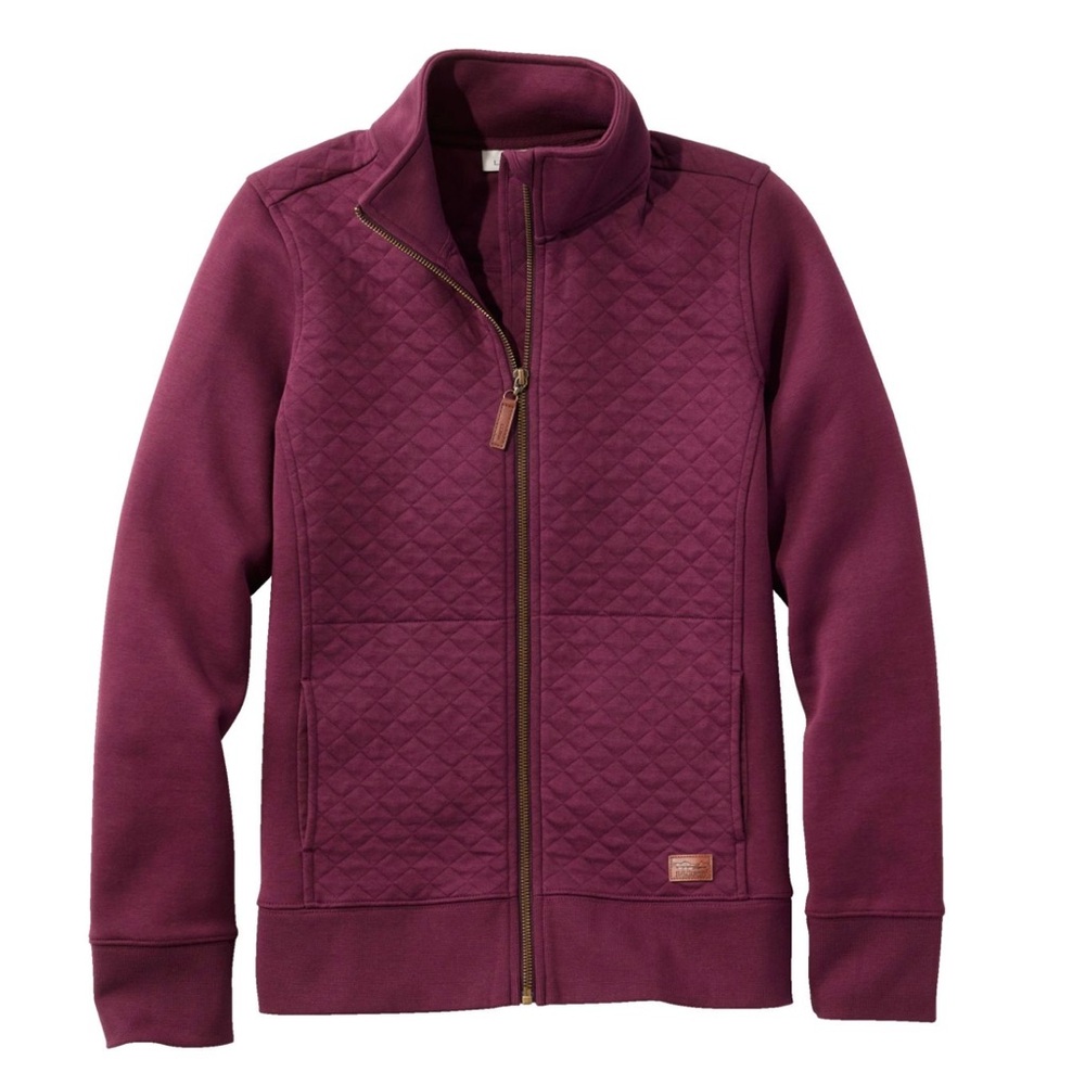 LL Bean Quilted Sweatshirt